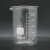 欧杜 玻璃量杯带刻度耐高温可加热实验室透明玻璃烧杯 400毫升