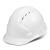 安全帽定制logoO型抗压骑行搬运工舒适工作帽国标劳保领导印刷ABS 国标V型加厚(透气)白色-F43