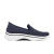 斯凯奇（Skechers）女鞋新款 GO WALK 轻便简约舒适套脚一脚蹬运动休闲鞋 Blue 37