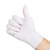 盾守 厂家一次性PVC手套透明加厚级餐饮烘培塑料丁青手套100只定制 丁青手套-白色 S码-掌宽小于8cm