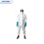 3M4515一次性连体带帽防护服透气防尘衣喷漆实验室隔离防化服打药 4510防液体 M