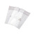 广东工厂可定制cpe平口袋磨砂自粘袋半透明手机袋白色塑料袋 16*28CM（印刷平口） 1000只 48小时发货
