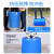 盛富永 大号水桶 圆形垃圾桶 160L蓝色不带盖 酒店餐厅工业环卫物业大容量塑料桶加厚收纳水桶