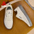 匹克（PEAK）板鞋男夏季新款男鞋低帮休闲鞋男士滑板鞋防滑轻便运动鞋女鞋 【男款】帆布白 39