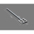 化科 SHIBO 304不锈钢实验室分散桨一字搅拌桨分散盘异形搅拌棒 甲字形60mm 