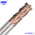 SKAK钨钢铣刀 HRC65度标准长或柄加长高速高硬平底铣刀 CNC数控锣刀 4.0*4D*75L