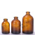 茶色棕色盐水瓶西林点滴瓶实验宠物试剂分装玻璃瓶 30ml+纯铝盖20只