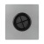 86型开关插座装饰空白白板带出线孔网络穿孔面板 黑色出线孔【3.5厘米】