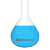 沸耐笙 SY-1043 实验室高硼硅玻璃容量瓶 200mL透明 1个