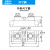 定制工业级固态继电器直流控直流100A150A00A300A500A电机大功率S HD06100D 100A