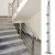 画萌304不锈钢楼梯立柱护栏杆定制加工玻璃立柱 04款1050高304材质
