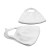星工（XINGGONG）劳保口罩20只 大3层棉布车间劳作工业防尘汗布卫生口罩 白色