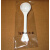 1g3g5g10克塑料量勺奶粉勺小独立包装药勺粉末勺三七粉勺实验用勺 1克扁勺100个