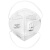 HONEYWELL霍尼韦尔 H950V 头带式 防尘折叠带阀口罩 1盒 25只/盒 白色 