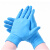 食安库（SHIANKU）一次性丁腈手套 （100只/盒）有报告 浅蓝指麻4.5克 S 
