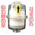 2XZ2X真空泵用除油雾装置油分离排气过滤KF25KF40接口0.1微米 KF25除油雾器