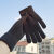 线手套保暖防寒纯色针织手套男女春秋季薄款加绒加厚五指学生手套 手套（TPE2只）仅限2单 内里加绒