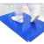 速基  粘尘垫可撕式防静电除尘地垫无尘实验室车间脚踏贴 蓝色 90mm*60mm 300片/盒