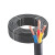 佳雁 国标铜丝软电缆 YZ 3*6平方中型橡套线 户外耐磨电源线 100米