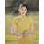 暖艾朵中式女装中国风高档2024唐装夏季旗袍新款年轻款气质高端女高级感 黄色 不含配饰 S