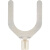安达通  大孔径UT端子 法兰跨接线端子UT叉型铜鼻子开口 UT16-24（100只）