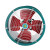 管道式轴流风机220v鼓风机风扇厨房商用高速强力380v工业通风 500-2高速/380V管道式