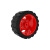 适用于中鸣教育机器人配件系列之轨迹赛轮胎全向轮滚珠 BP-7048(02) 20齿双锥齿轮(