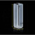 透明石英方缸 石英电解池电解槽酸洗槽 耐高温腐蚀玻璃仪器高标准工业品 zx80mm*80mm*80mm