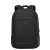 Walker Shop品牌高档男包2023新款背包简约商务笔记本电脑双肩背包学生书包 黑色