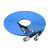 创优捷 光纤跳线 铠装 双纤 ST/UPC-ST/UPC-单模-G.652D-3mm-8M-LSZH-蓝色