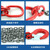 力虎王起重链条吊索具链条索具 吊装工具 组合羊角钩吊钩吊环吊车G80锰钢链条起重吊装工具 羊角勾4吨4腿1米