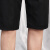 啄木鸟（TUCANO）短裤男士夏季薄款商务休闲纯色时尚百搭透气五分裤子 黑色 31 