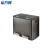 希万辉 MR2-钛黑色40L 商用脚踏式不锈钢垃圾桶室内干湿分离分类垃圾桶XWH0122