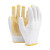 战术国度 应急救援救灾手套点胶加厚防滑耐磨用线手套品手套 黄色600点珠12双