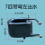 6101管换热器冷凝器蒸发器热泵空气能 7P/A款带弯左出水带接口