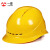 一盾免费印字 一盾安全帽工地男国标加厚建筑工程电力领导 黄色 四面透气ABS