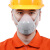 松工（songgong）防尘口罩工业粉尘高效防护面罩透气防尘面具 2101白色+20片过滤棉