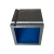 捷普仕铸铁检验方箱测量检测方规机床 T型槽垫箱等高块划线方筒磁力方箱 蓝色100100100不带支架