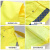 德岐 巡逻交通分体式反光雨衣 黄色（双口袋+挂钩） XL 