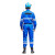 阿力牛 AF-180 应急救援服 户外地震水上救援消防长袖防静电套装 套装加帽子加腰带（宝蓝色） XL 