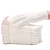 普舍（PUTSCHE）棉纱手套 搬运维修建筑工地防滑耐磨防护手套 A级尼龙丝Z600【12双】
