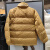 匡威（Converse）羽绒服男士女装冬季新款运动服保暖立领夹克外套10023755-A01 10023755-A02棕色 XL