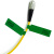 丽贴 LF30-45-35G线缆标签 30mm×45mm+35mm 绿色 200张/卷
