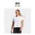 adidas HIIT高间歇训练运动健身上衣圆领短袖T恤女装夏季阿迪达斯 白 S