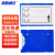 海斯迪克 HKL-405 磁性标签牌 仓库货架分类标示牌强磁材料卡 蓝色6*10强磁（10个）