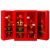 杰通 1人消防站套（含1.2柜）热卖款  微型消防站消防柜玻璃箱消防器材全套YAL-002
