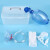海笛 成人型蓝色球囊一套装 简易呼吸器人工复苏器苏醒球急救呼吸球囊气囊活瓣复苏气囊