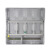 八位预付费电表箱透明PC阻燃塑料室外家用防水明装配电箱 浅灰色