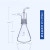 厚壁缓冲瓶 高硼硅玻璃真空过滤瓶 真空泵使用缓冲液体截流瓶积液 LG气体干燥塔500ml
