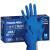 英科特厚一次性手套丁腈加厚耐用级乳胶橡胶实验室丁晴 [加厚款]蓝色丁腈 100只盒1 S